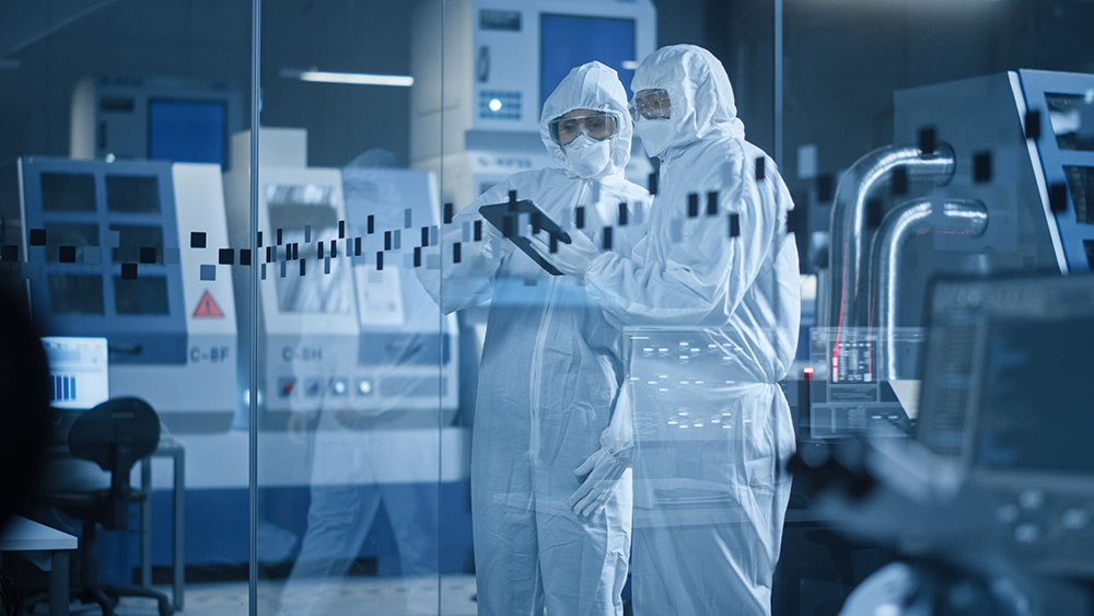 Decontamination solutions for cleanrooms