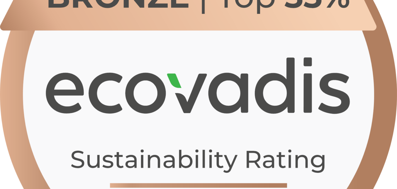STERIGENE médaille de Bronze EcoVadis